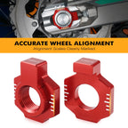 CNC Rear Axle Blocks for Beta RR 2T 250 300 RR 4T 350 390 430 480 (2015–2022)