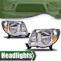 Set of 2 Headlights for Toyota Tacoma (2005–2011)