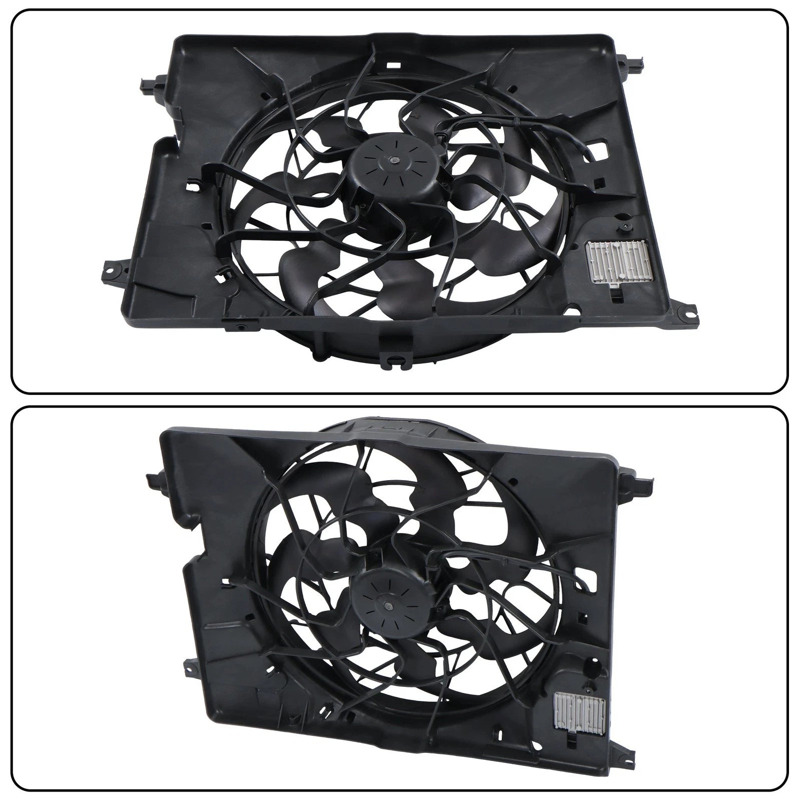 Radiator Cooling Fan Assembly W/ Module for Hyundai Genesis (2015–2016) 25380B1280