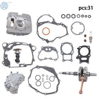 Engine Crankshaft & Cylinder Head Set for Honda TRX250