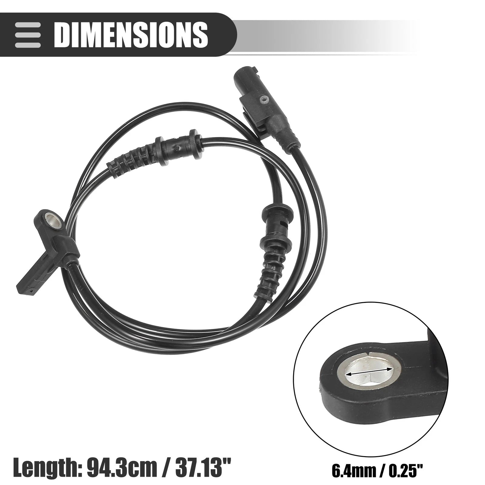 ABS Sensor for Mercedes-Benz Sprinter 2500 (2010–2018) No. 9069050601