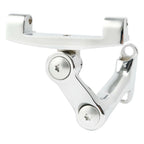 Chrome Rear Passenger Adjustable Floorboard Mount for Harley Touring (1993–2025)