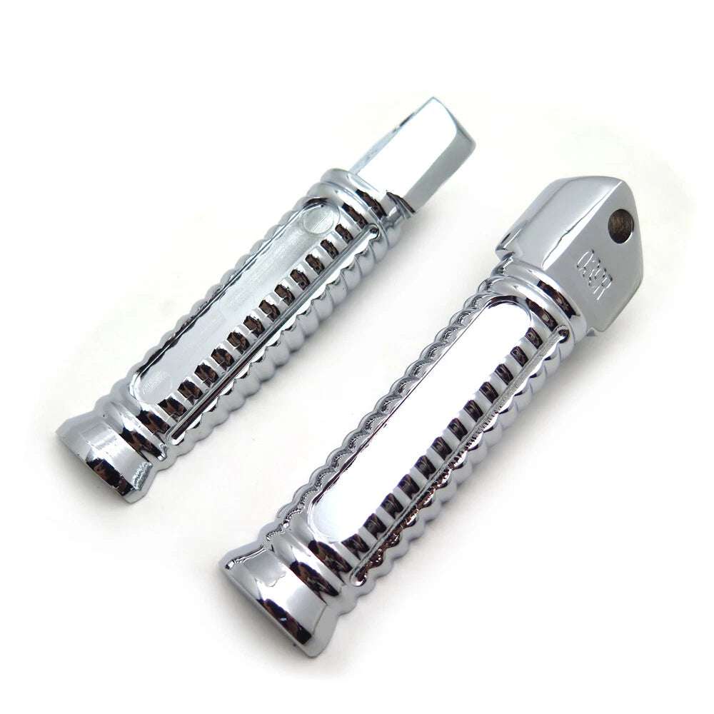 Front FootPegs for Suzuki GSX-R 600 750 1000 Hayabusa (2001–2023) Chrome