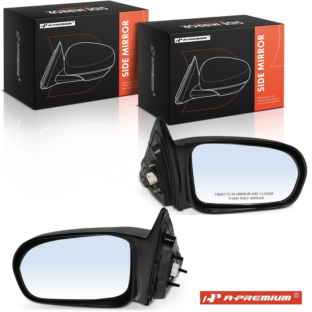 2X Paintable Power Mirror Assembly for Honda Civic (2001–2005)