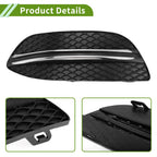 1Pc Fog Light Grill for Mercedes Benz C-Class (2015–2018) No. 2058851123