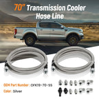 Transmission Cooler Hose Fitting for Chevy GM 4L80E (70")
