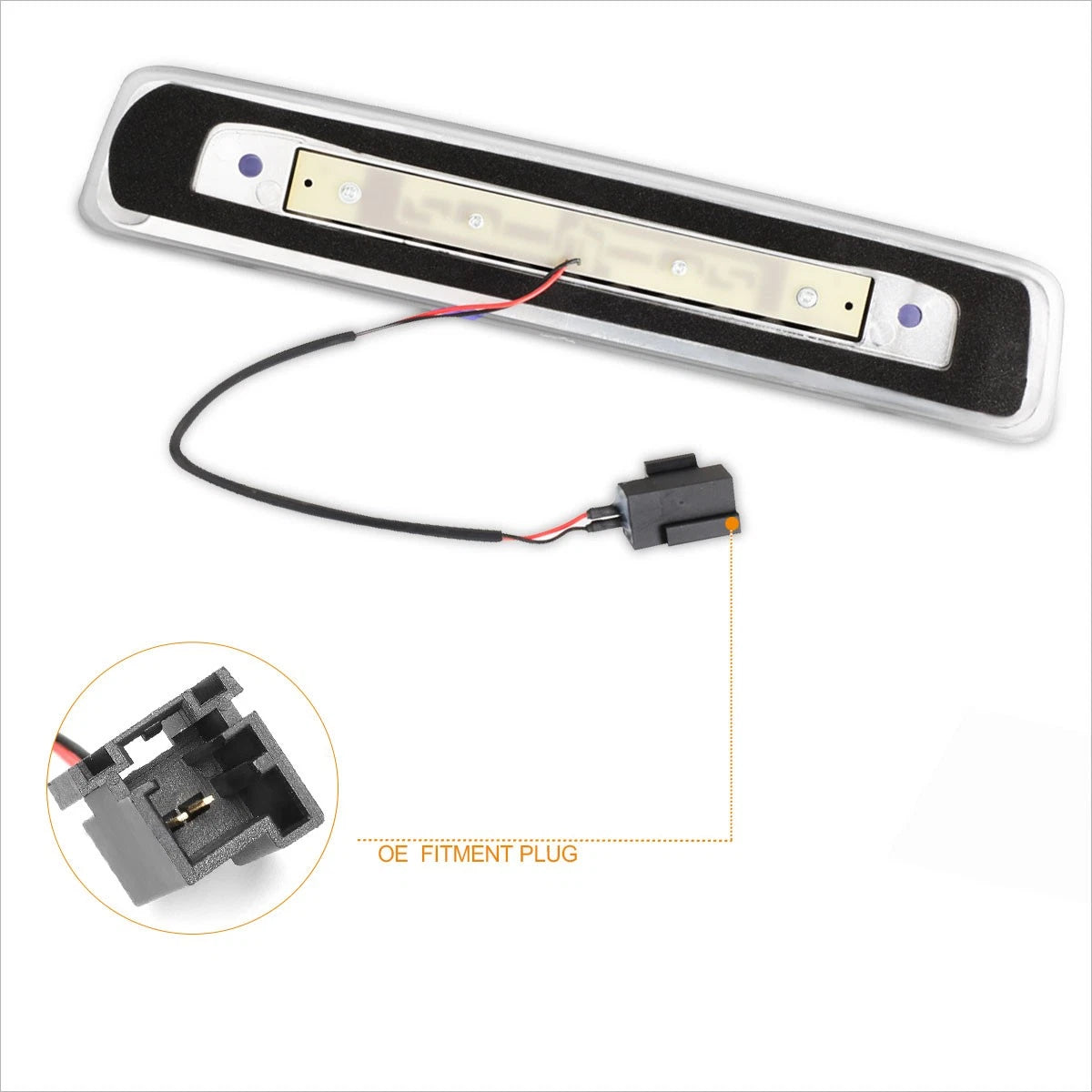 Powered Heated Side Rear View Door Mirror for Jeep Compass (2007–2010)