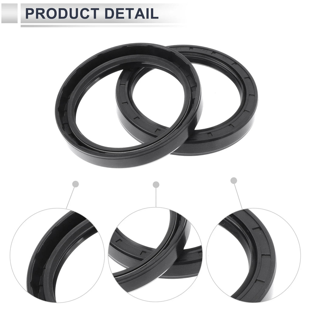 Set of 5 Oil Seal Rotary Shaft Seal Nitrile Rubber 70x90x13mm
