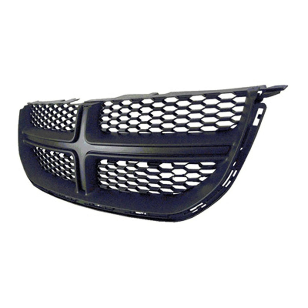 Replacement Black Ready to Paint ABS Front Grille for 2011-2020 Dodge Caravan