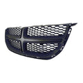 Replacement Black Ready to Paint ABS Front Grille for 2011-2020 Dodge Caravan