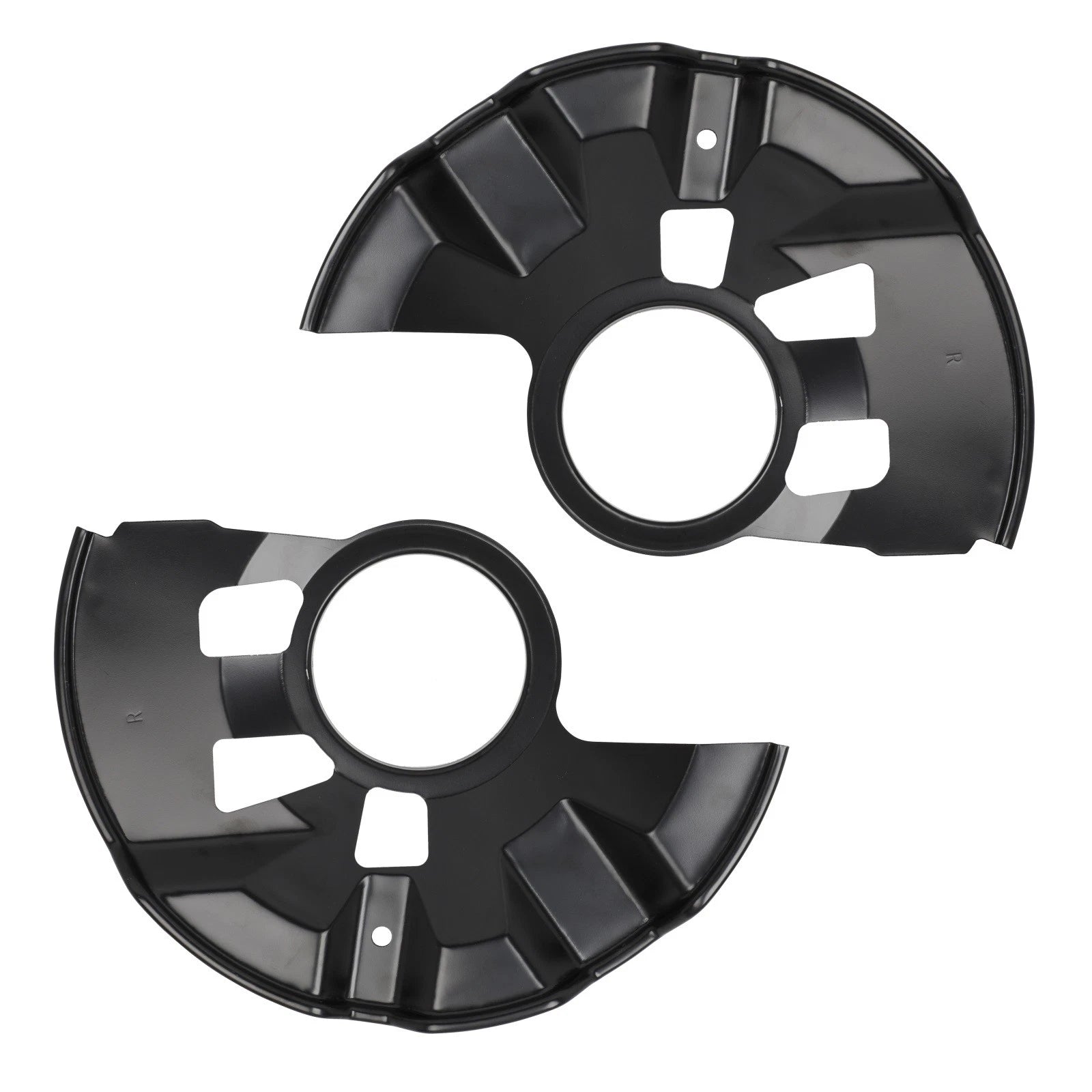 Set of 2 Brake Dust Shields for Ford Fusion (2006–2012) Mercury Milan (2006–2011)