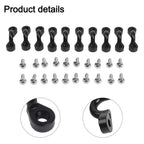 10 Pack Bungee Deck Loops with Eye Hooks for Kayaks