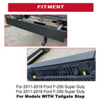 Tailgate Step Cover Trim for Ford F250 (2011-2016)