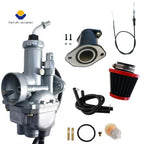 Carburetor, Throttle Cable & Intake Manifold for Yamaha Moto 4 YFM200 (1985–1989)