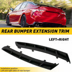 Pair of Rear Bumper Extension Trim Molding LH & RH for Toyota Camry (2018–2021)