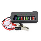 Digital Battery Alternator Tester with 6 LED Lights for DC12V Vehicles
