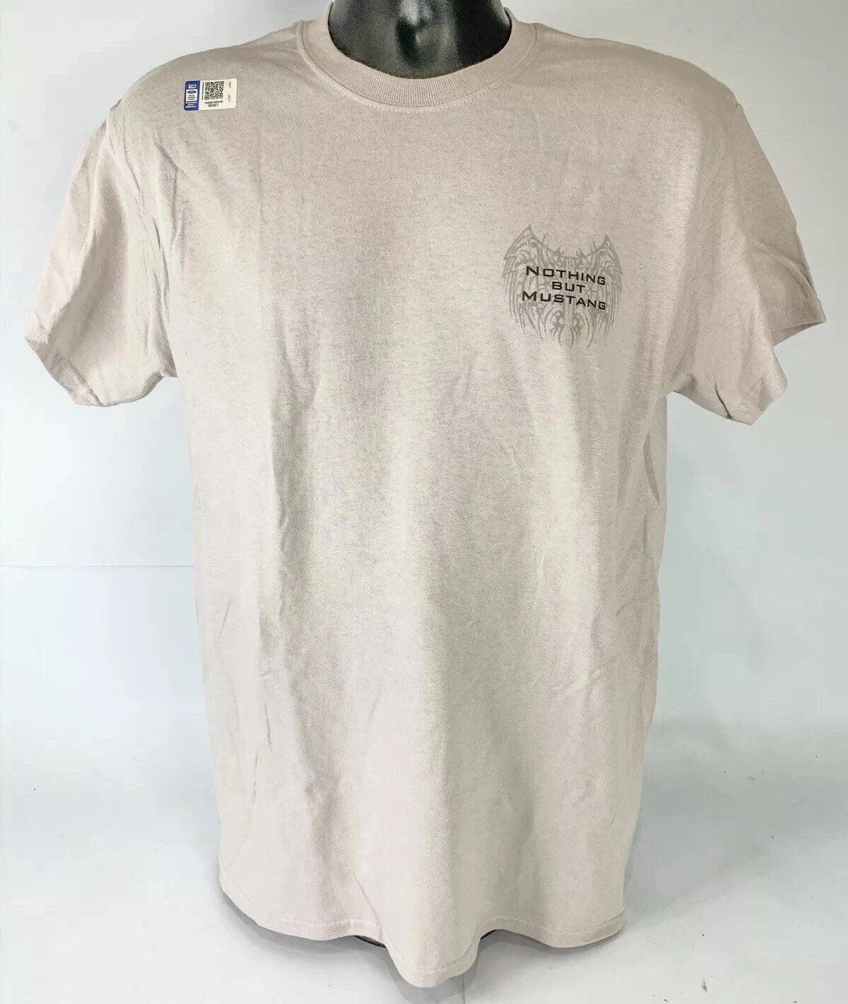 Ford Mustang T-Shirt Six Generations Evolution Cars Tri Bar Emblem Script (1965–2021)