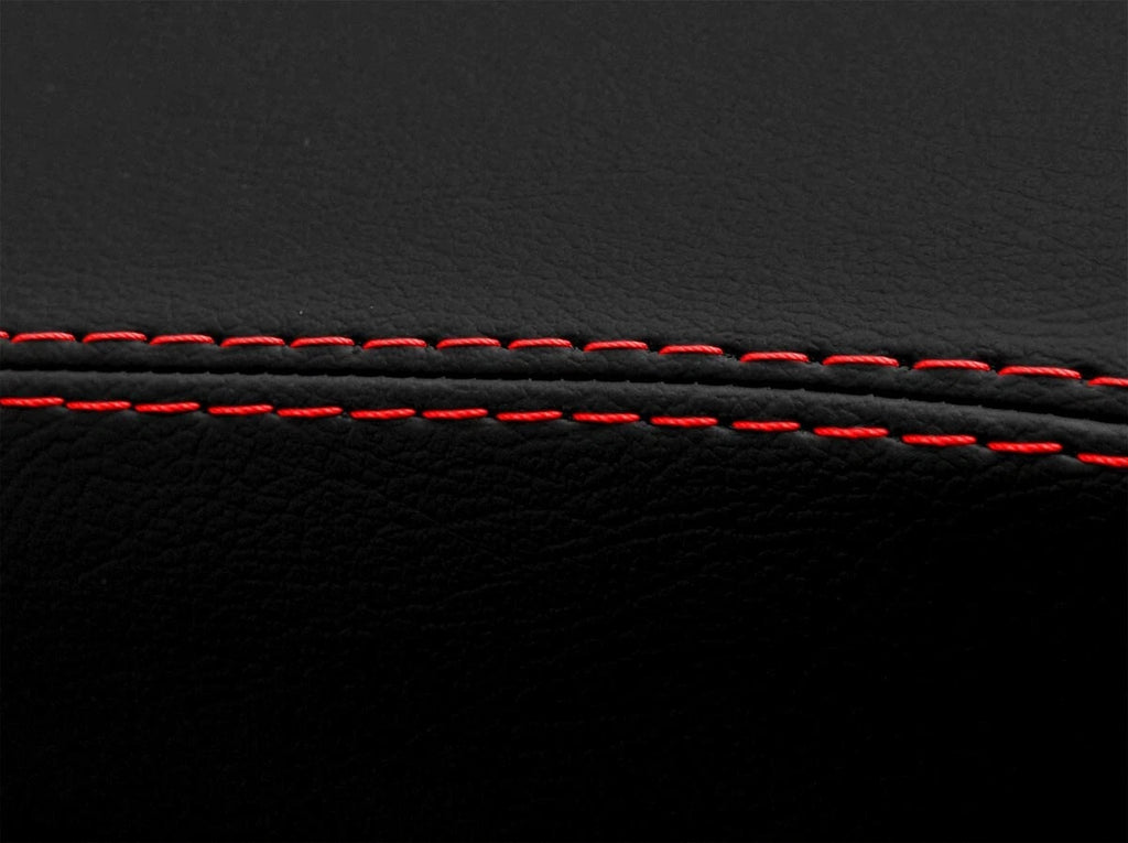 Console Lid with Cupholder Cover for Ford Ranger (2000–2006) Red Stitch