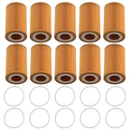 10x Engine Oil Filter for Audi A6 A7 A8 (2015–2018)