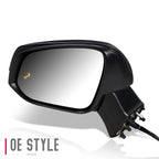 Power Adjust Heated Driver Side Door Mirror Left for Toyota RAV4 (2019–2021) TO1320384