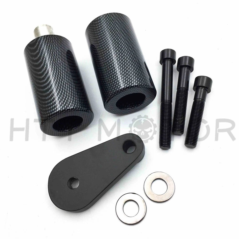 Carbon Fiber Frame Sliders for Yamaha YZF R6 R6S (2003–2009)