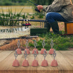 10pcs Fishing Rod Bells with Clip for Easy Fish Detection