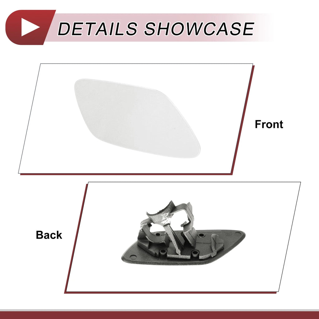 Bumper Headlight Washer Nozzle Cover Cap 51117231080 for BMW Z4 (2009–2016)