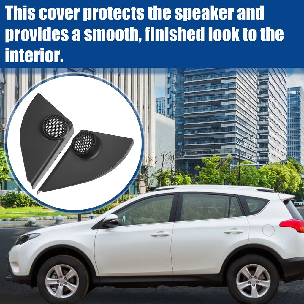 1 Pair Tweeter Speaker Panel Cover Trim for Toyota RAV4 (2013–2018)