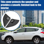 1 Pair Tweeter Speaker Panel Cover Trim for Toyota RAV4 (2013–2018)