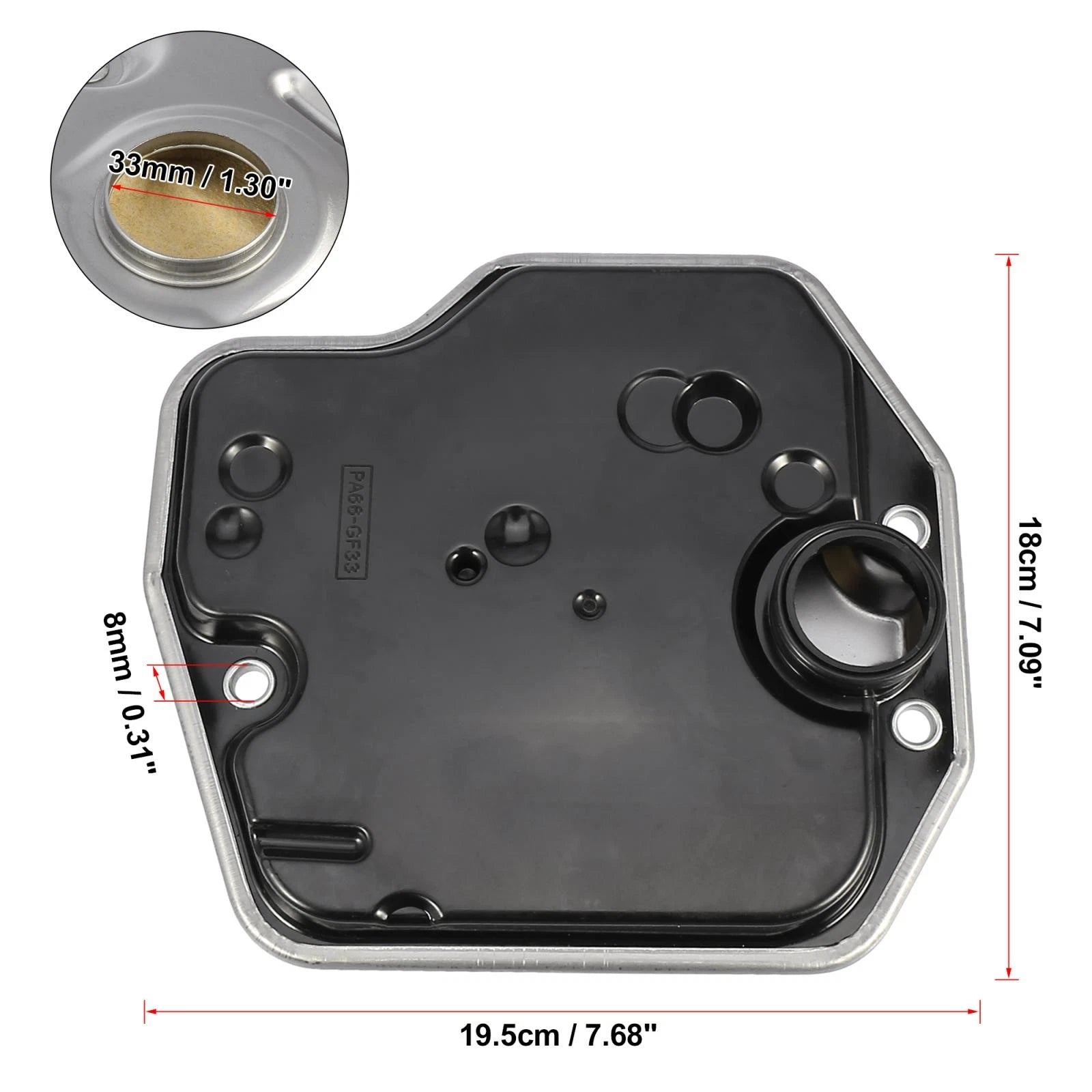 Automatic Transmission Filter Oil Pan Gasket Kit for Toyota Camry  3533028010