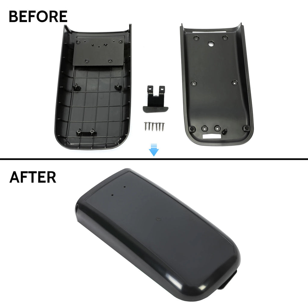 Center Console Armrest Cover Lid Kit for GMC Envoy Chevy Trailblazer (2002–2009)