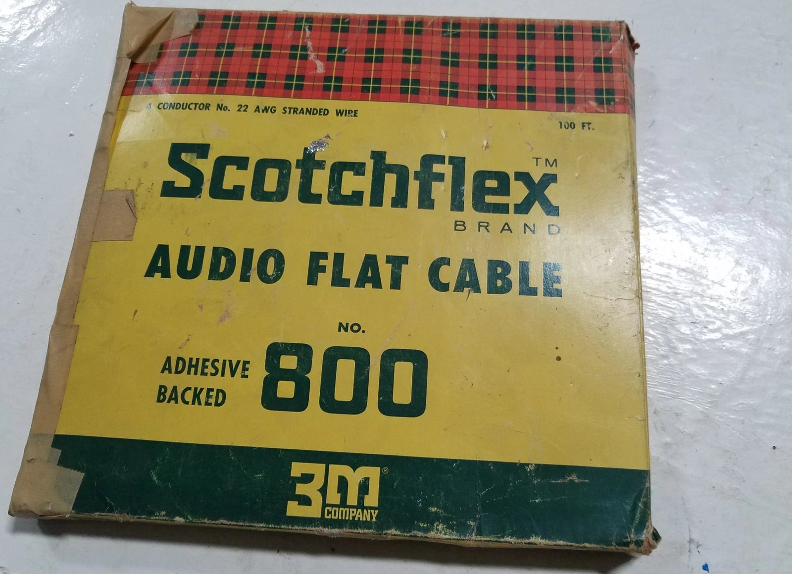 3M Scotchflex Audio Flat Cable No 800 for Vintage Models