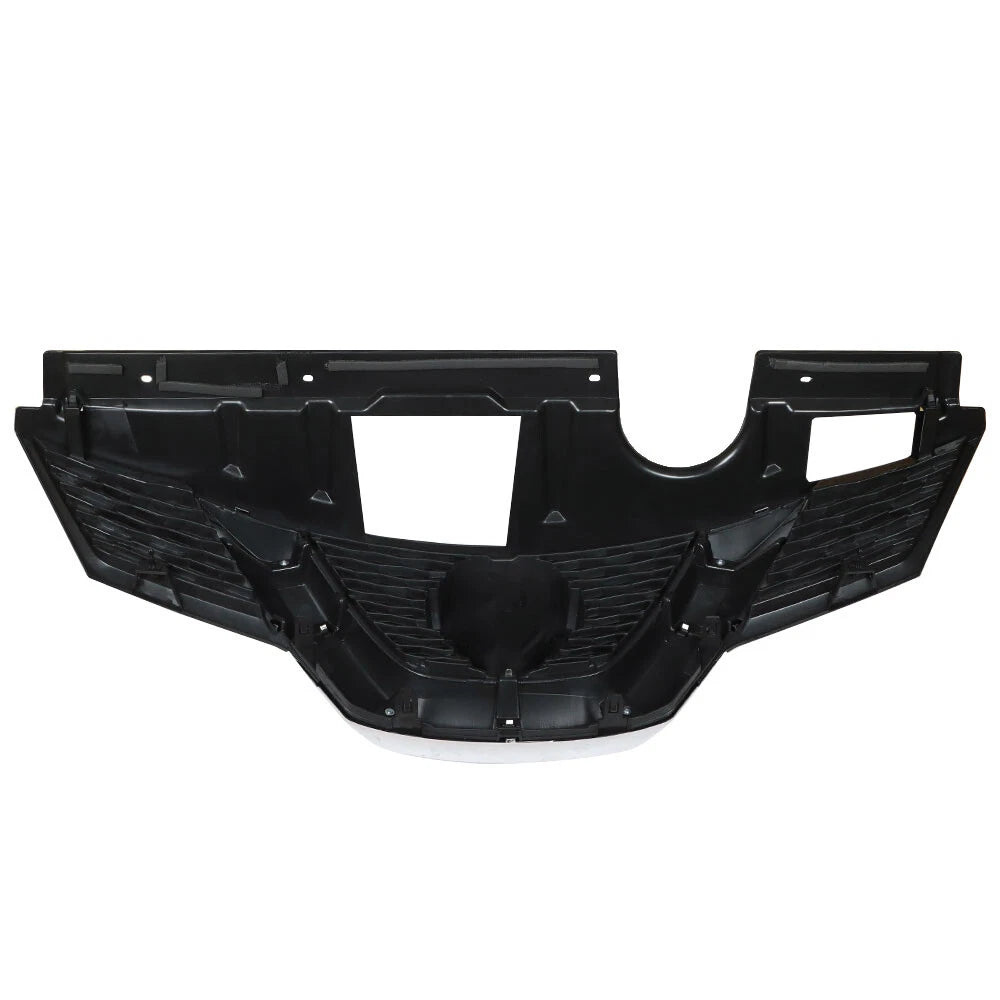 Front Grille Bumper for Nissan Rogue (2014–2015) Black Chrome