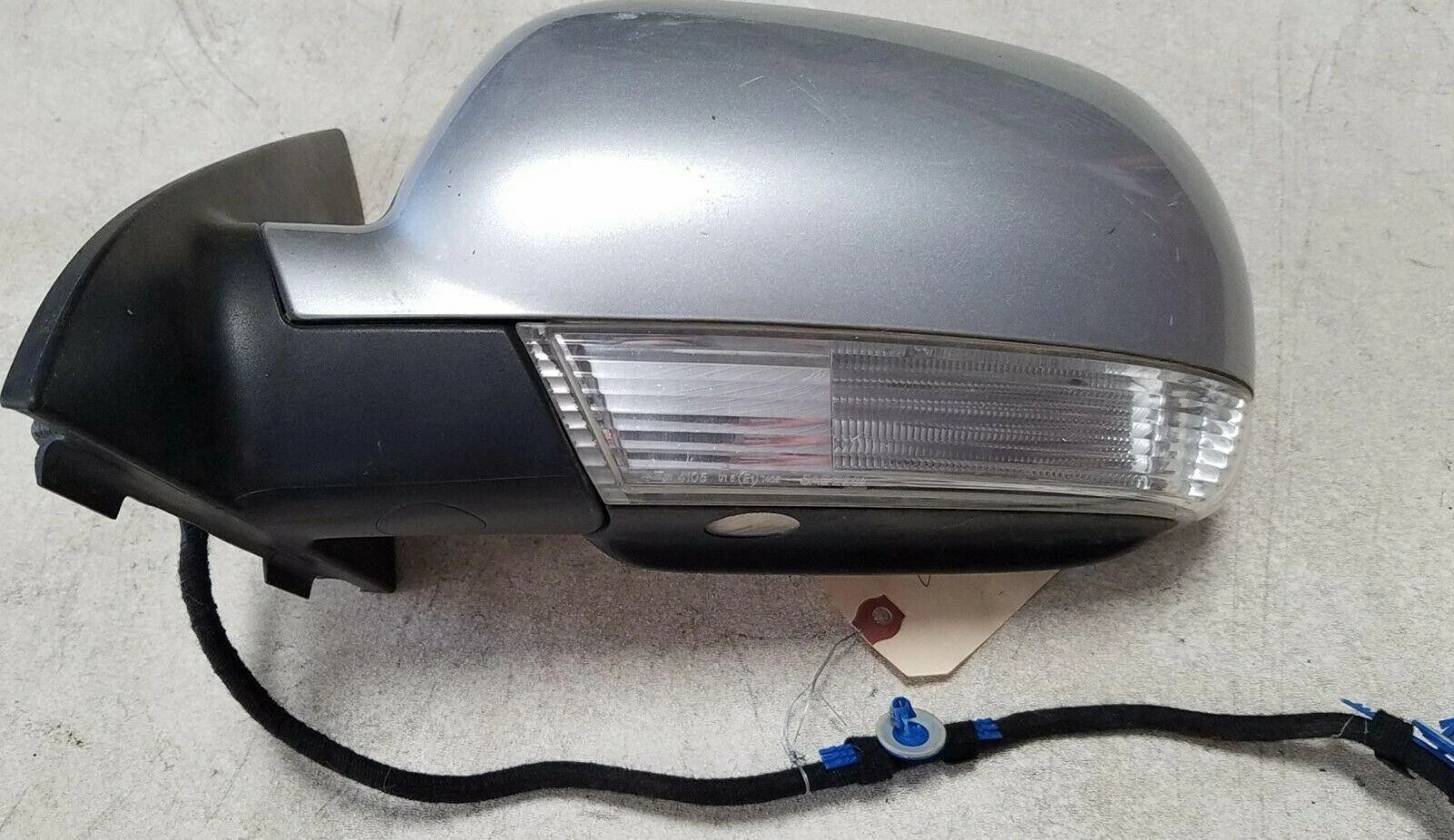 Left Mirror for VW Touareg (2004–2007) - Silver, Power Fold, 14 Wire
