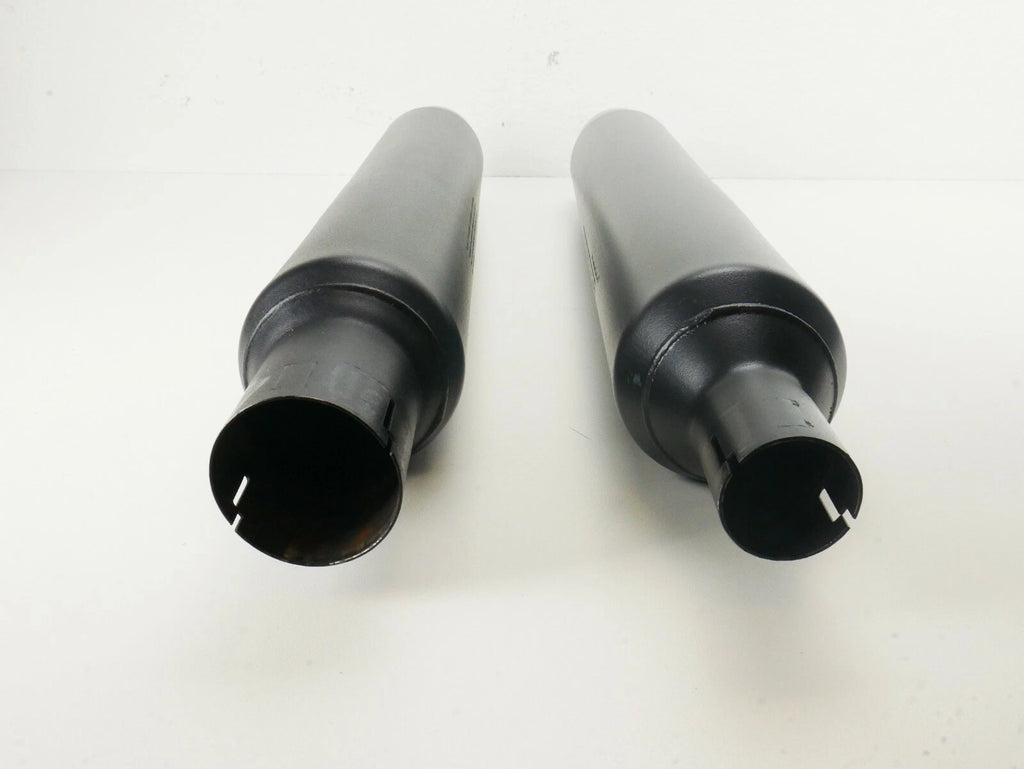 4" Slip-On Mufflers Exhaust for Harley Davidson Touring (2017–2021) Black OEM