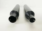 4" Slip-On Mufflers Exhaust for Harley Davidson Touring (2017–2021) Black OEM