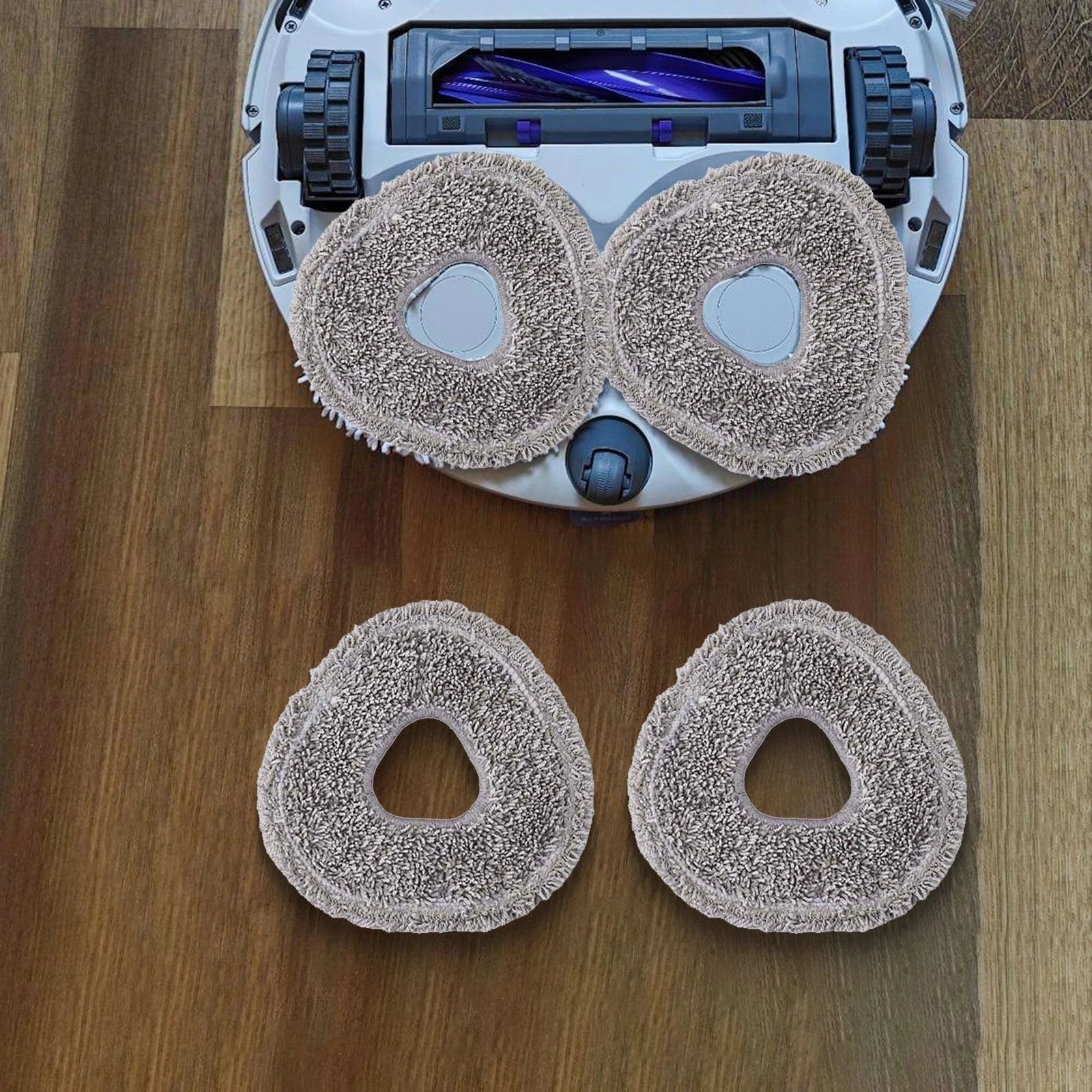4X Mop Cloths for Narwal Freo X J4 (Compatible)