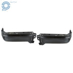 Steel Rear Step Bumper Face Bar Ends for Ford F150 (2009–2014) Matte Black