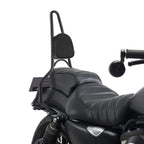 Rear Sissy Bar Passenger Backrest Pad for Harley Sportster XL883 XL1200 (2004–2022)