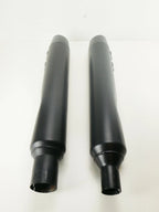 4" Slip-On Mufflers Exhaust for Harley Davidson Touring (2017–2021) Black OEM