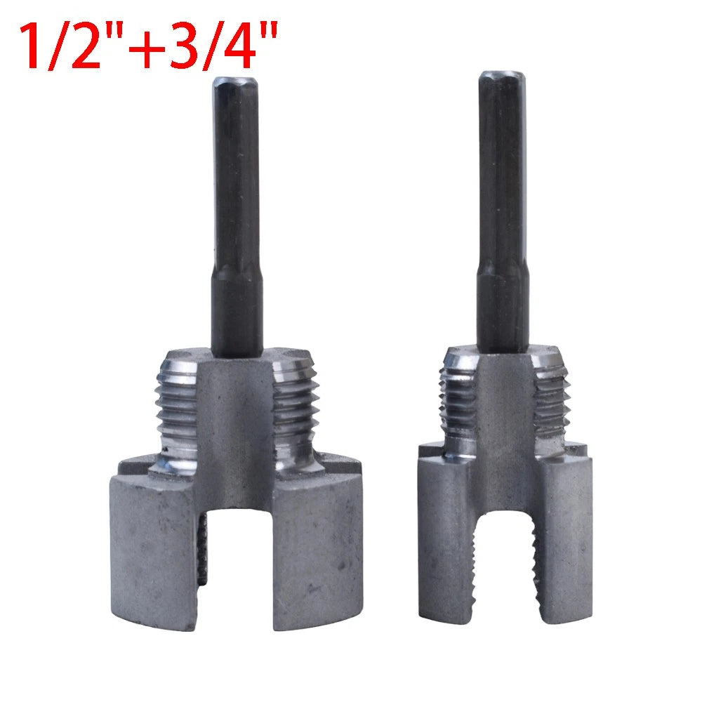 Integrated Internal & External Pipe Threading Tool for PVC Pipe