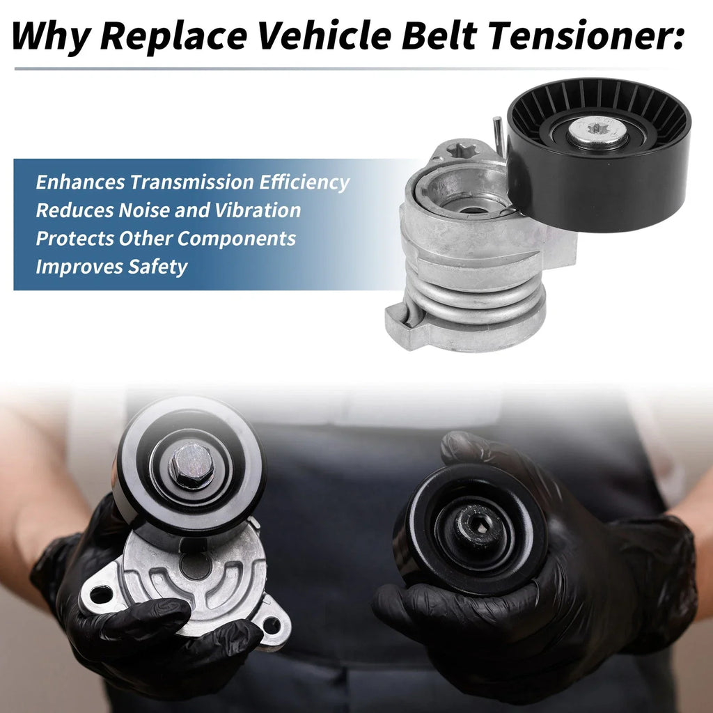 Belt Tensioner for BMW X5 (2006 - 2010) Metal 1 Pc