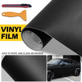 Matte Black Vinyl Car Wrap for Honda Accord 