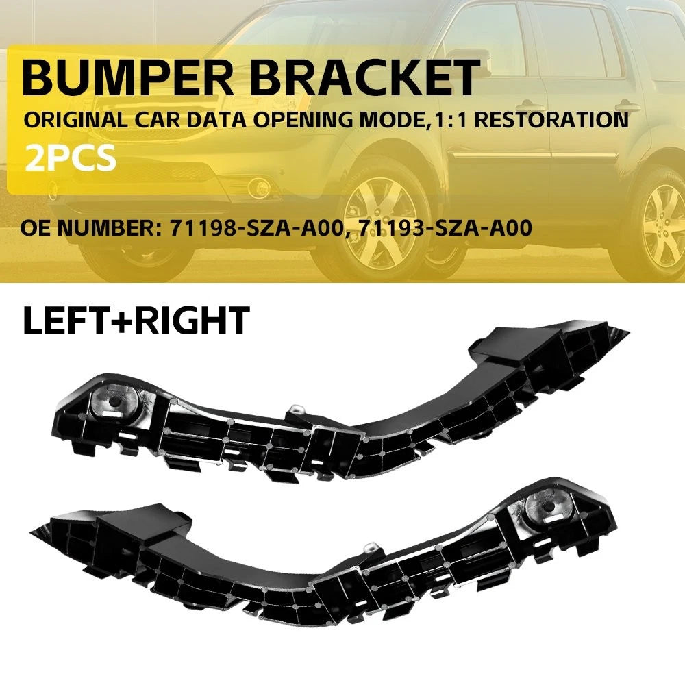 Front Bumper Support Bracket Set of 2 for Honda Pilot (2009–2015)