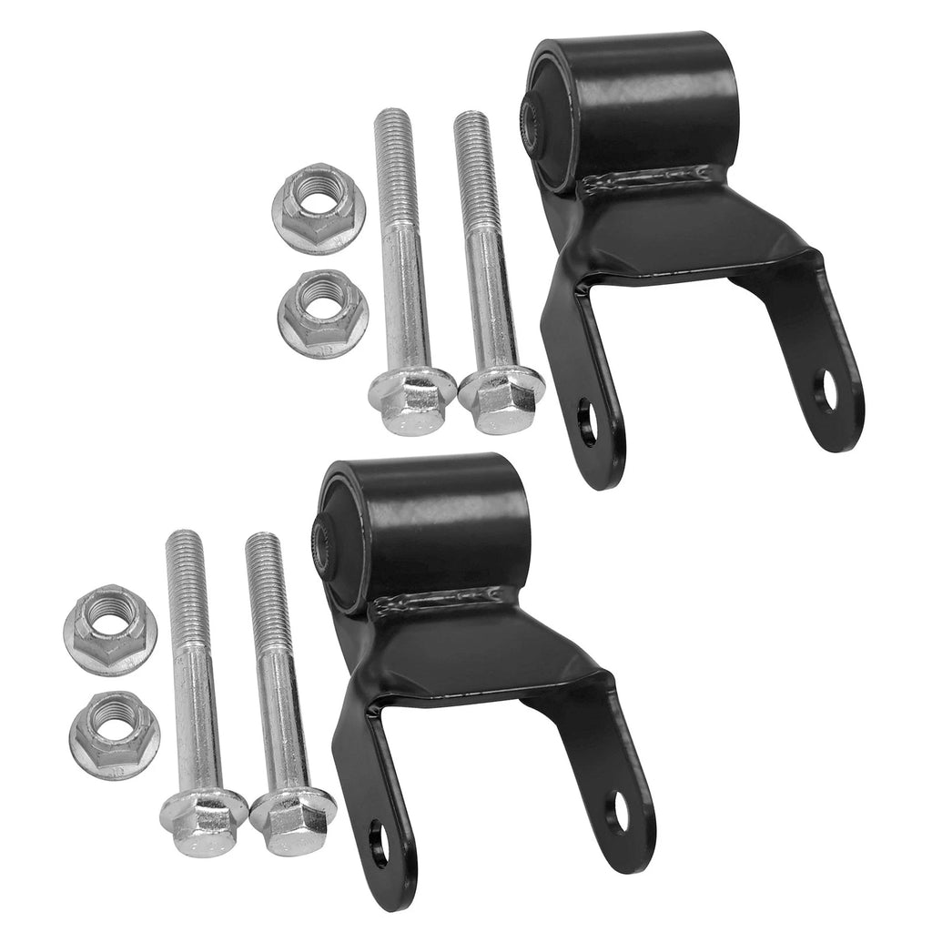 2Pcs Leaf Spring Shackle for GMC Savana 3500 4500 (1996–2020) 722-033