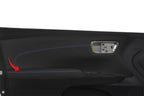 Armrest Door Panel Cover Leather for Toyota Avalon (2013–2018) Blue Stitch