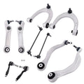 Set of 10 Front Control Arms & Ball Joint Assembly Sway Bar Link for BMW 528i 535d 535i