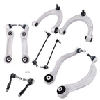 Set of 10 Front Control Arms & Ball Joint Assembly Sway Bar Link for BMW 528i 535d 535i
