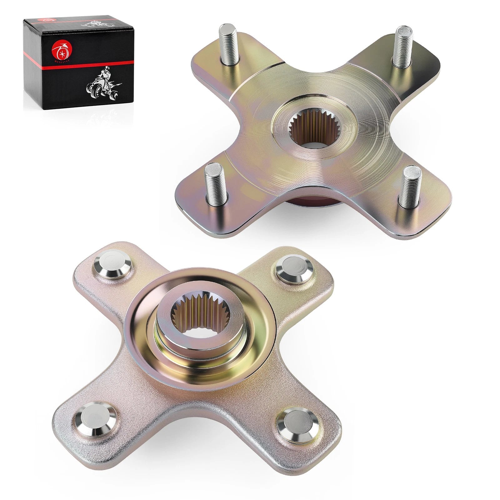 2 Wheel Hubs for Can-Am Outlander Renegade 330 400 500 650 800 MAX R (2004–2015)