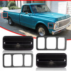 Smoked Euro Style Side Marker Lights for Chevy GMC Truck (1968–1972)